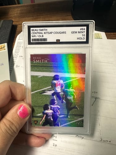 Customer photo review of Custom Graded Card