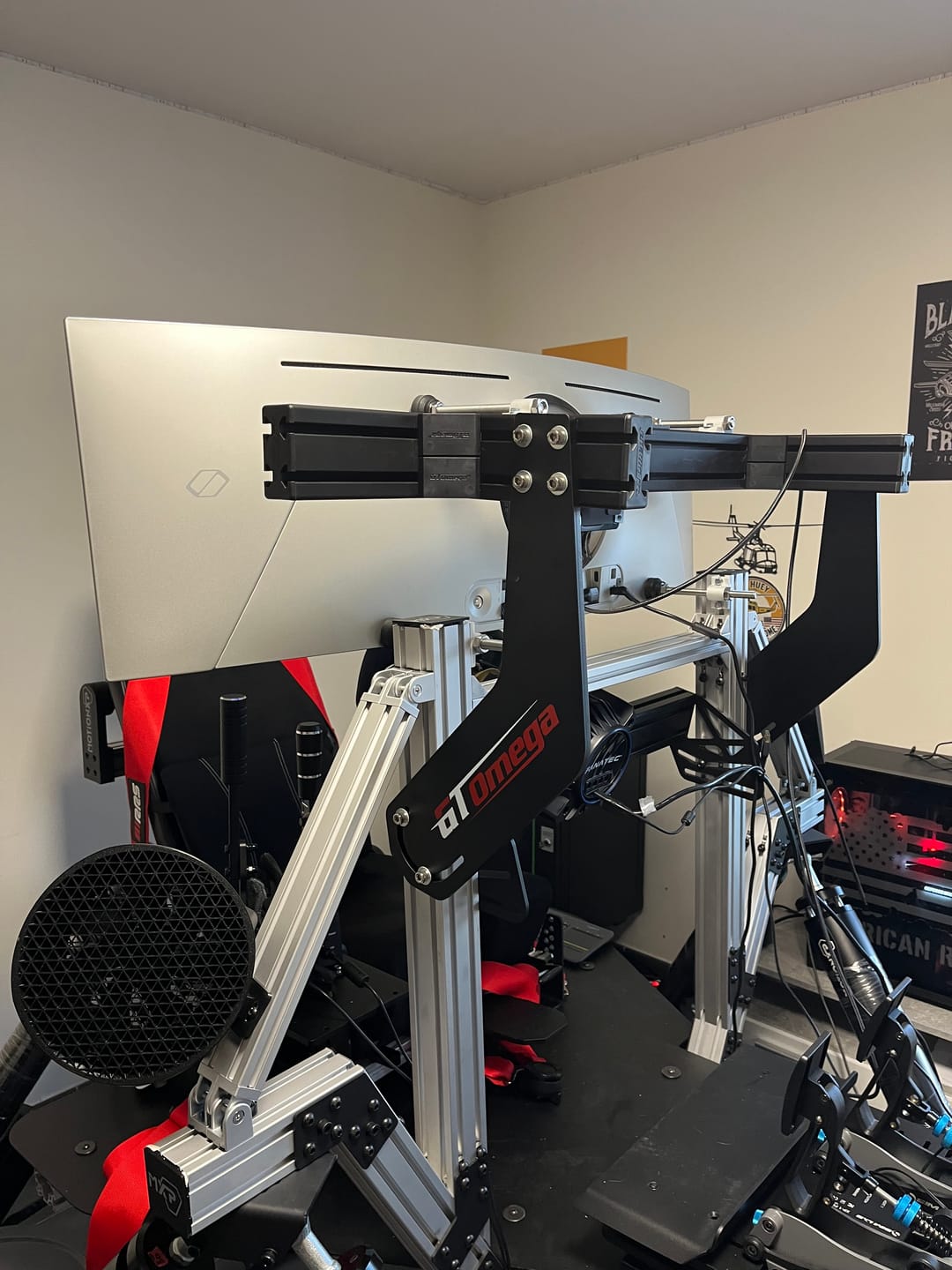 Customer photo review of PRIME Integrated Monitor Mount