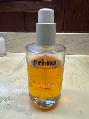 Customer photo review of Beyond Body Oil | Lightweight, Nutrient-Dense Oil for Skin and Body