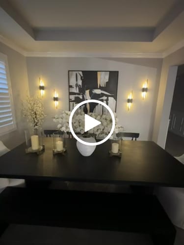 Customer video review of Ambio Wireless Sconce • Black / Gold