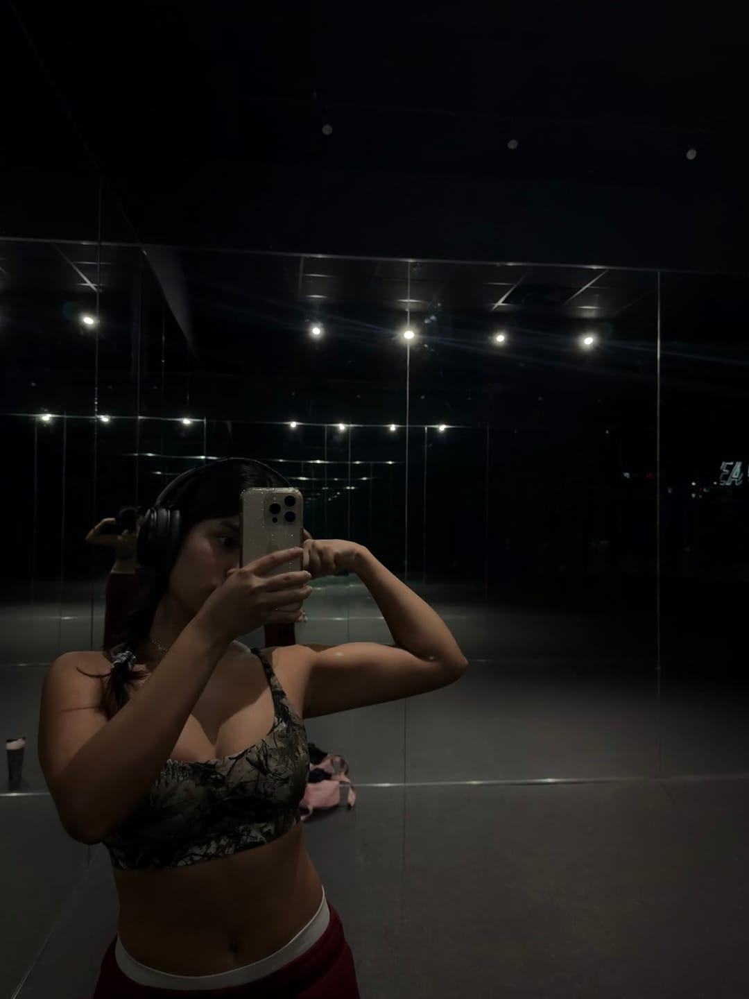 Customer photo review of W3161 - Camo Urban Sports Bra