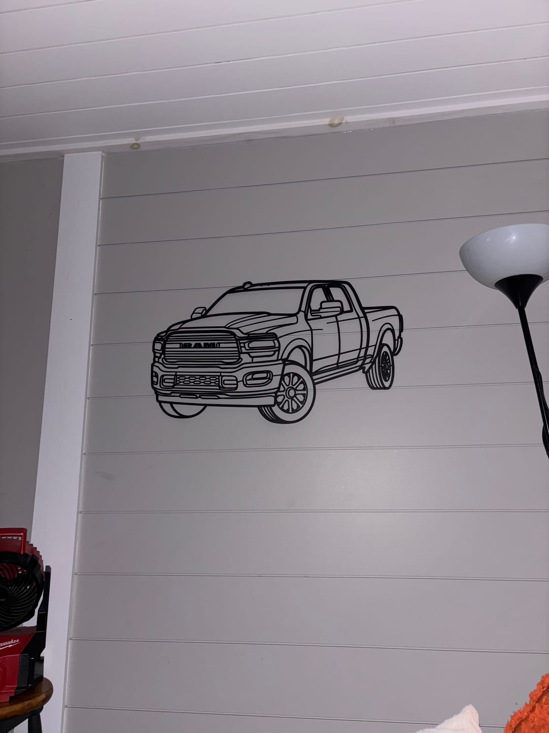 Customer photo review of Your Custom Metal Car Silhouette