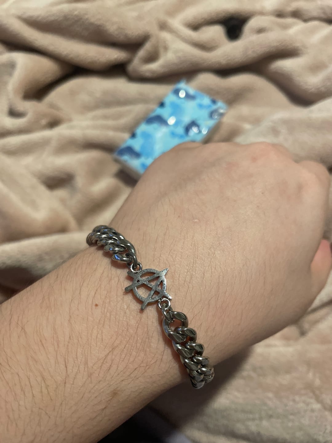 Customer photo review of ANARCHY CUBAN BRACELET