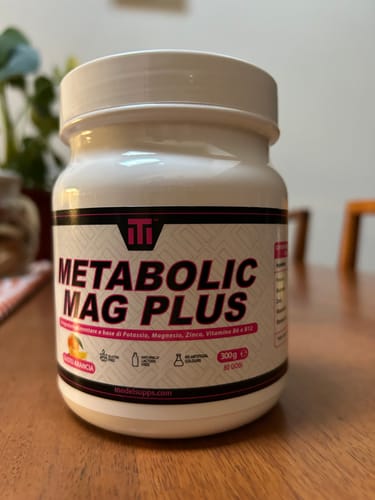 Customer photo review of Metabolic Mag PLUS 300gr polvere - Magnesio