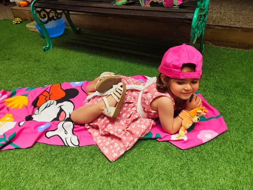 Customer photo review of Peluche Slap-Buddy Bingo - Bluey