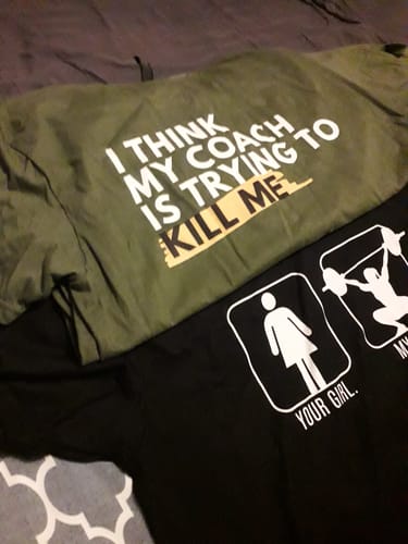 Customer photo review of MY GIRL T-SHIRT