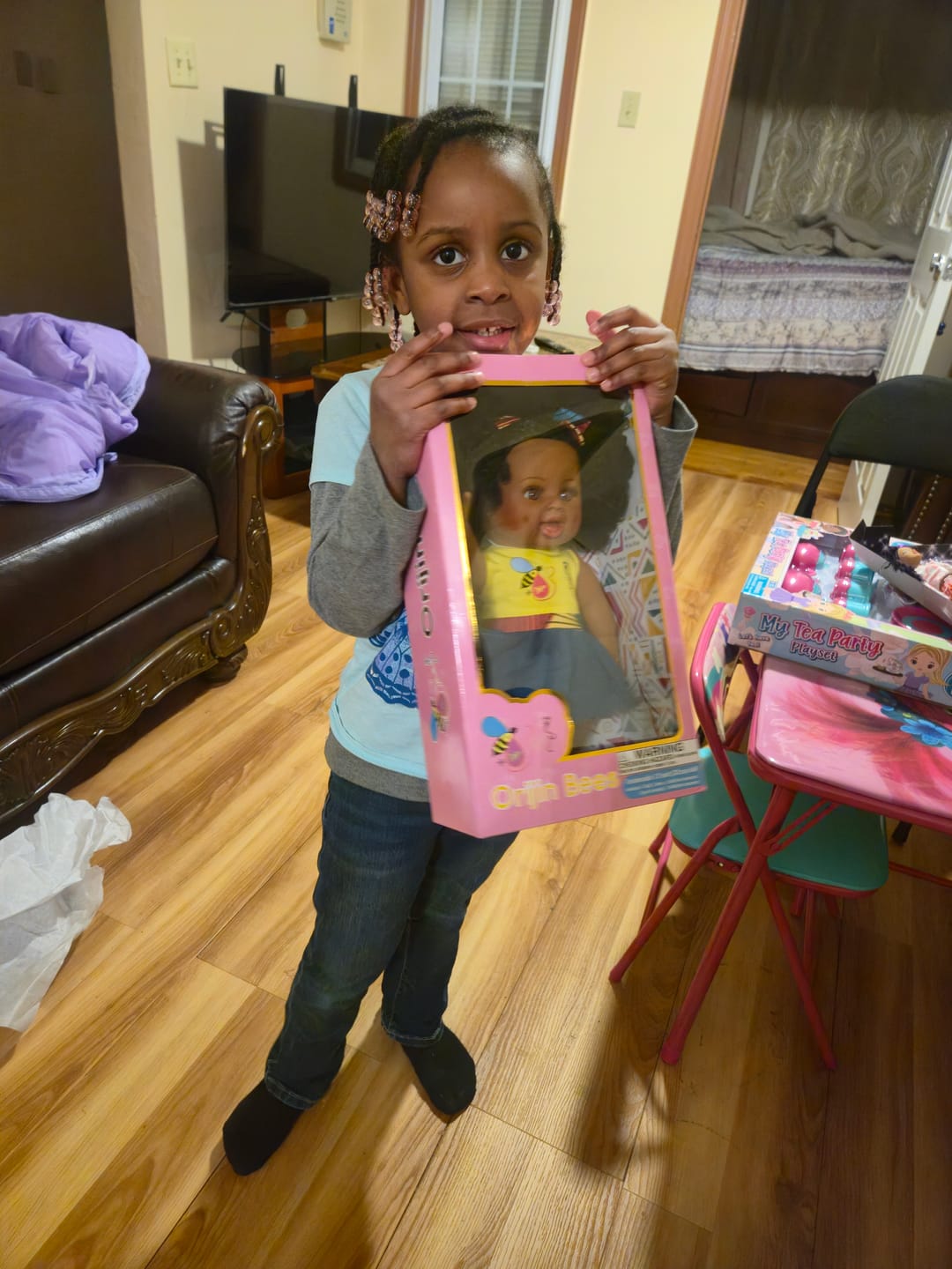 Customer photo review of Sugar Puff Bee Baby Doll