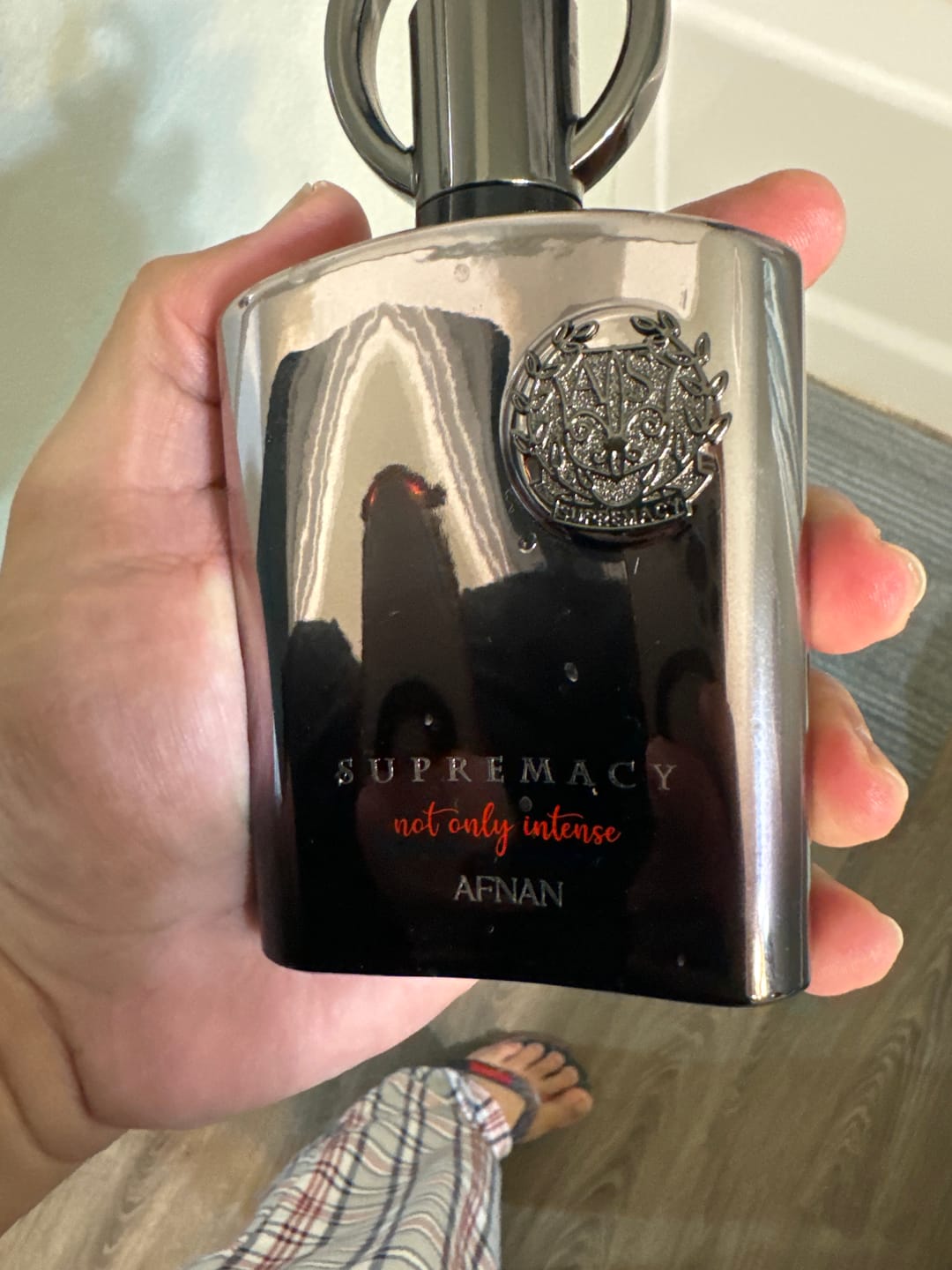 Customer photo review of Afnan Supremacy Not Only Intense Extrait de Parfum for Men
