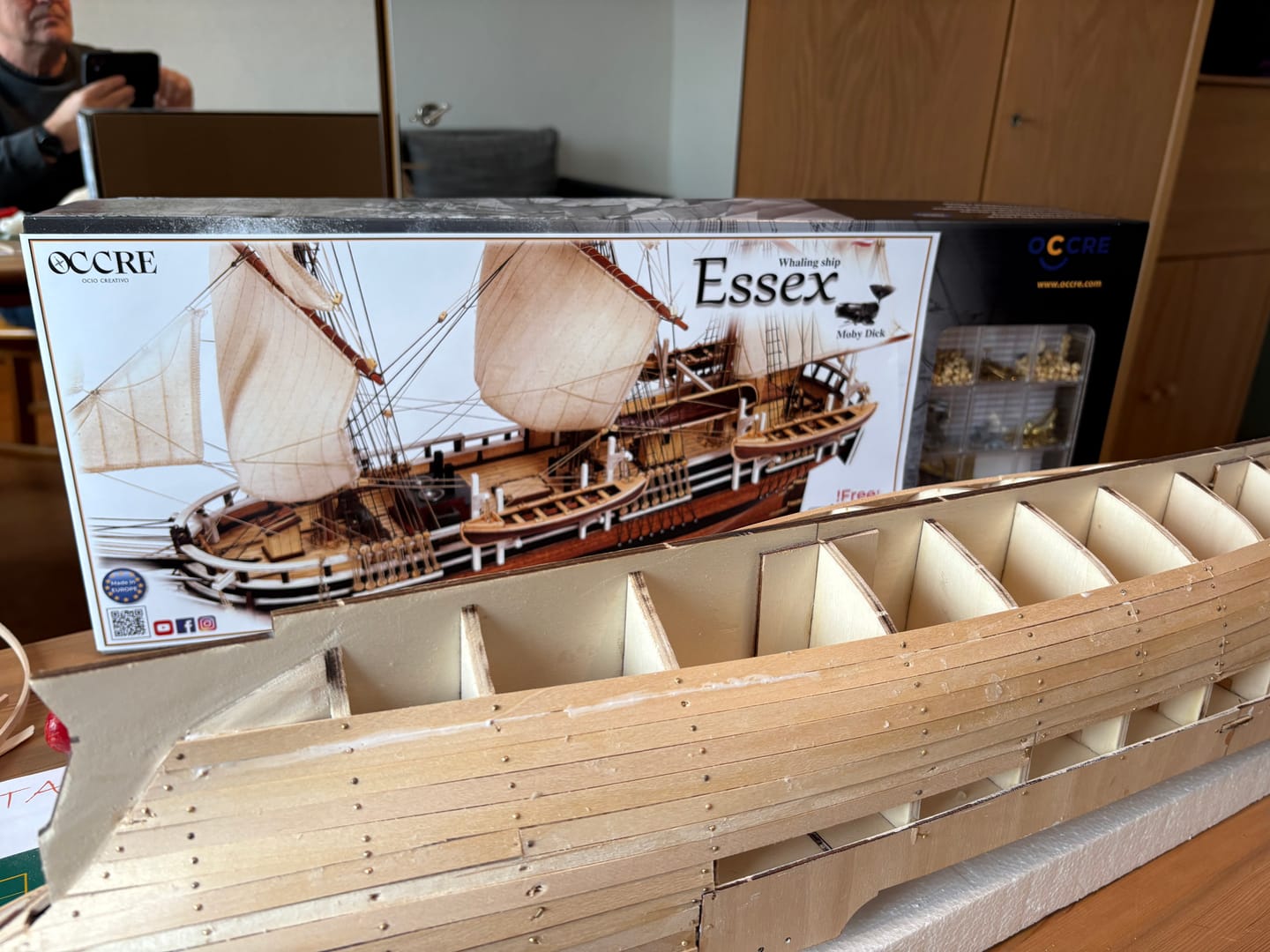 Customer photo review of Maqueta Barco Essex