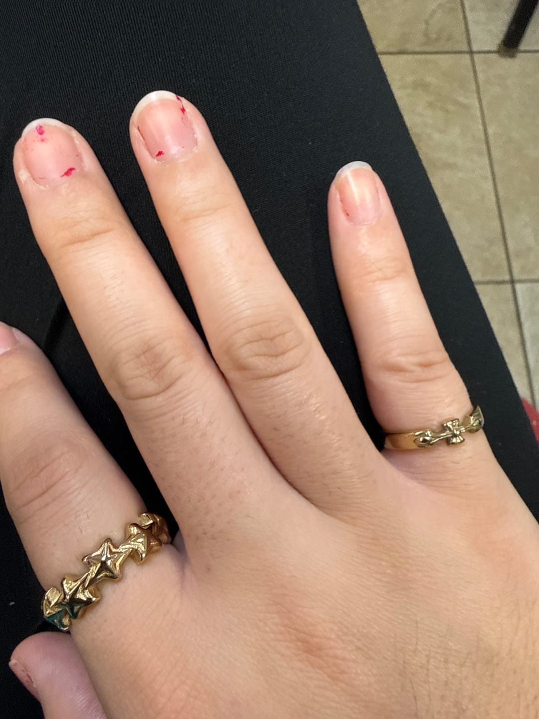 Customer photo review of Orbital Star Ring