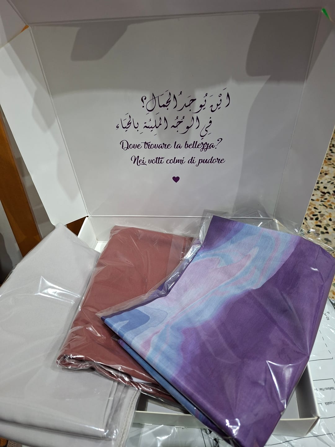 Customer photo review of Halalina Mistery Starter Box - a 9,99€ (LO SCONTO SI APPLICA IN AUTOMATICO AL CARRELLO)