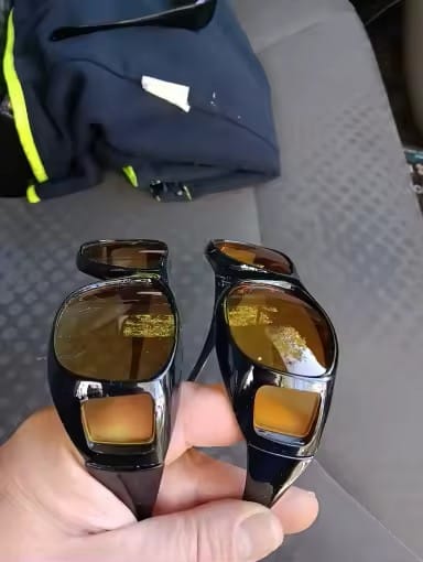 Customer photo review of Anteojos Profesionales Antiencandilantes ARVANO™