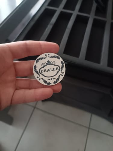 Customer photo review of Dealer Button Lazar Casino