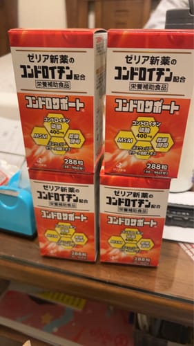 Customer photo review of ZERIA新藥  MSM硫酸軟骨素 48~96日分 288粒