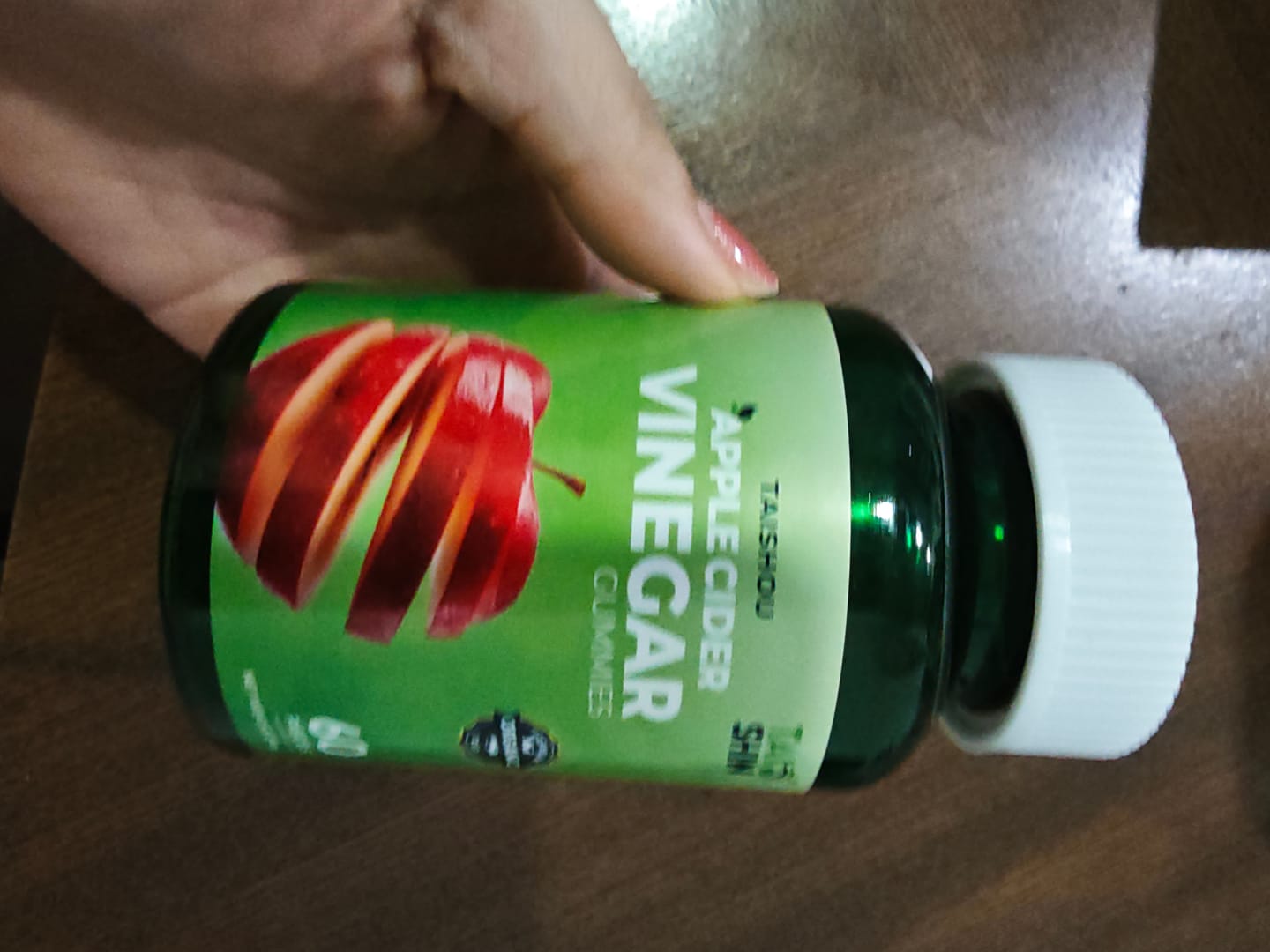Customer photo review of Taishou Apple Cider Gummies