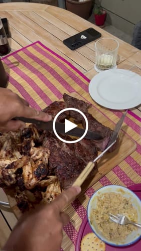 Customer video review of BraaiPlank™ Flipn'Fork