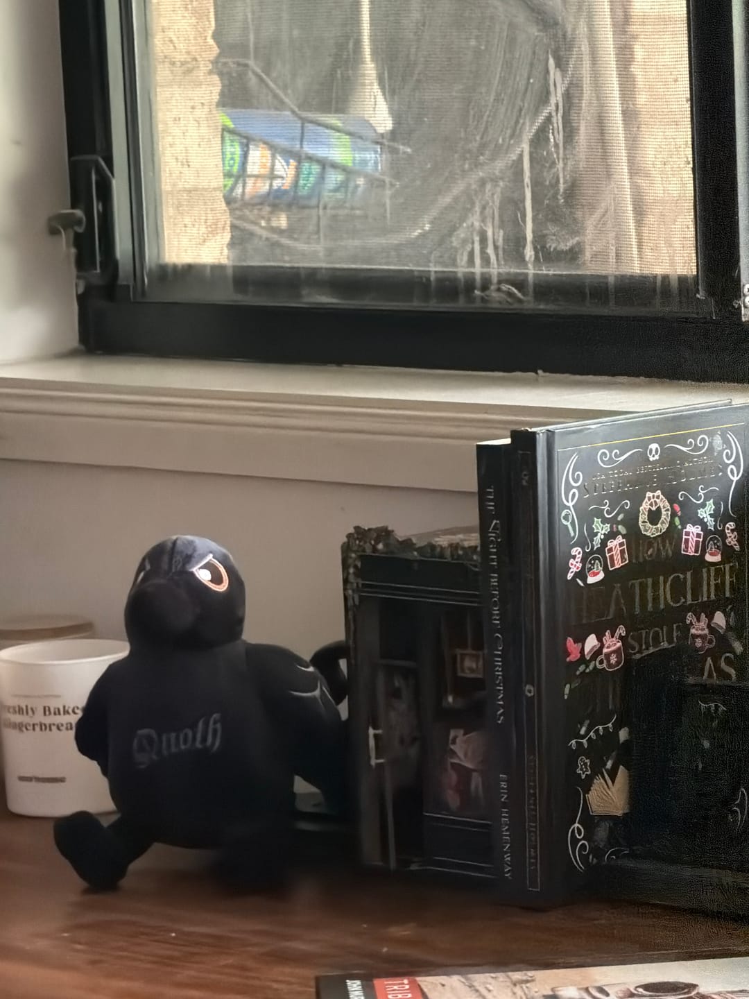 Customer photo review of How Heathcliff Stole Christmas - SIGNED hardcover luxe edition