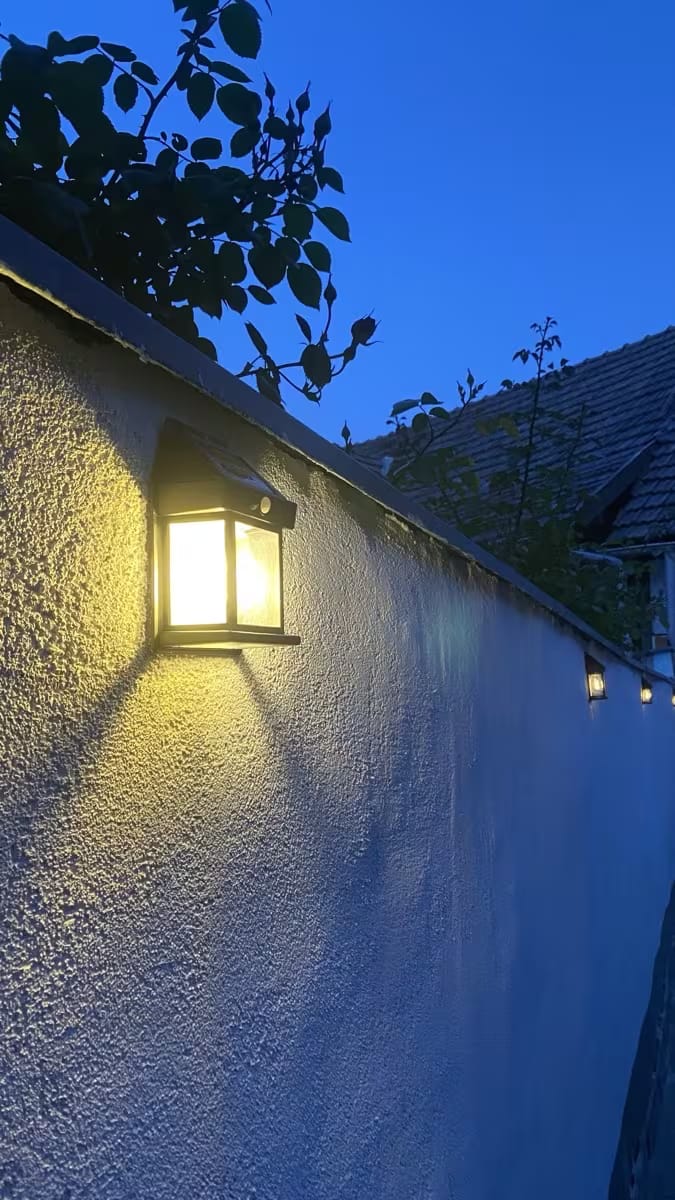 Customer photo review of Solea - L'éclairage solaire intelligent