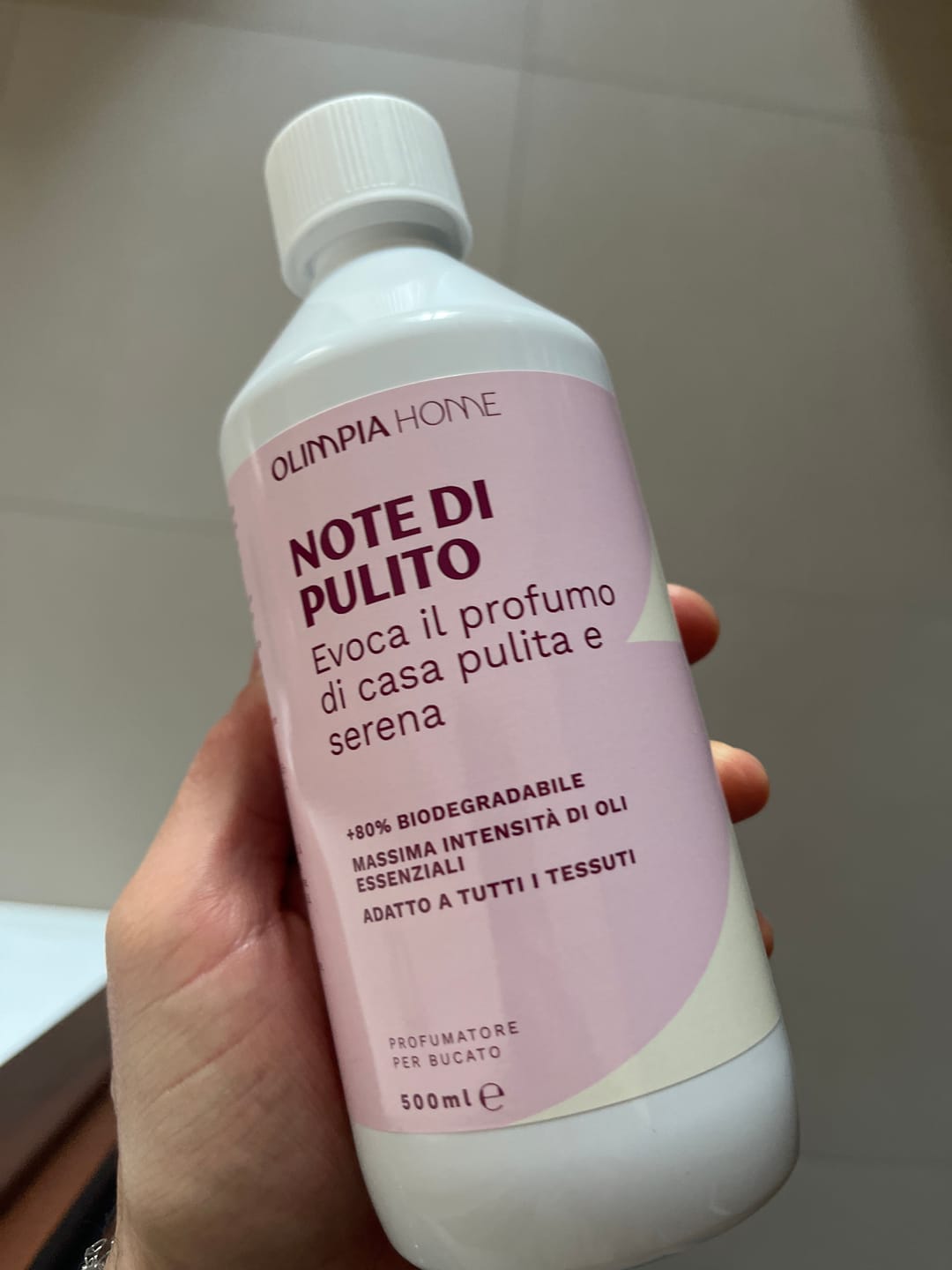 Customer photo review of Note di Pulito - Evoca il Profumo di Casa Pulita e Serena