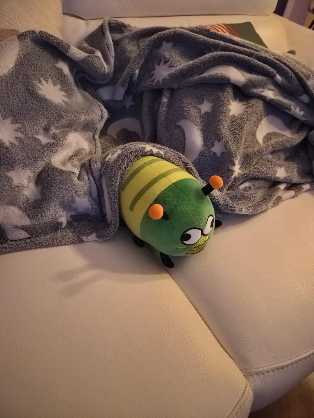 Customer photo review of Peluche Bruco Gianluco + Albo Fumetti e Canzoni!