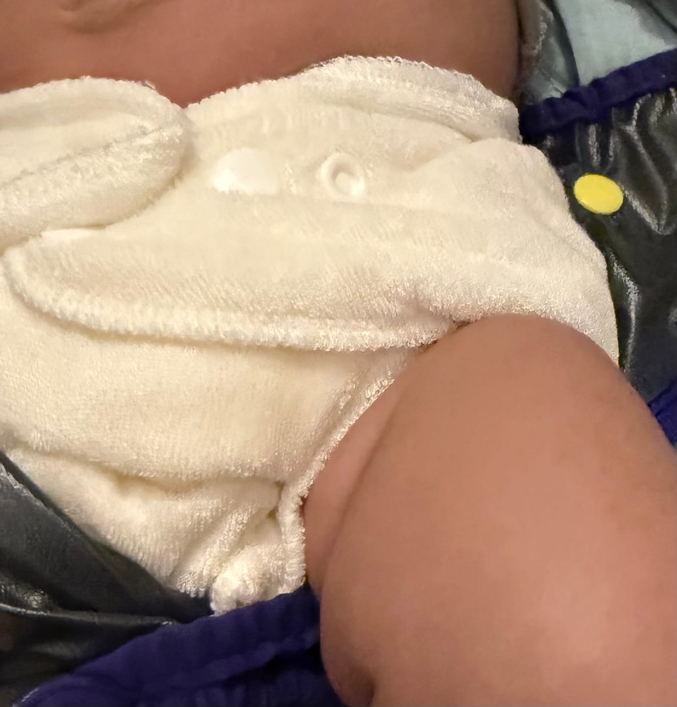Customer photo review of Overnight Fitted Diaper