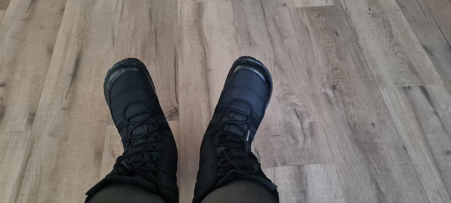Customer photo review of Vaistoa Hanki 2 | Barefoot Winter Boots