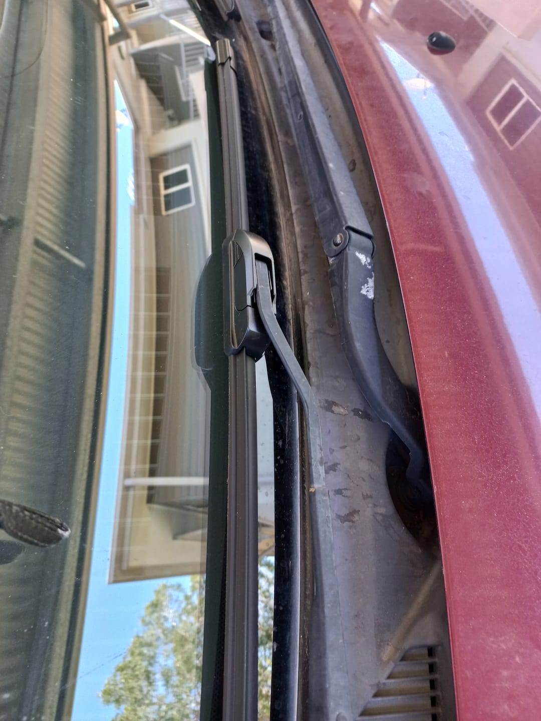Customer photo review of Nissan Pulsar Wiper Blades