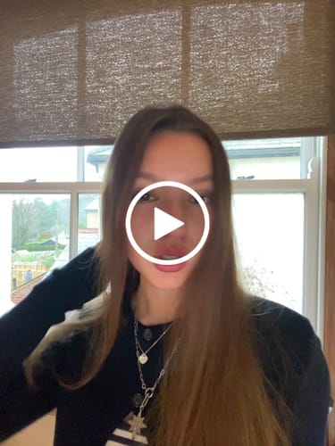 Customer video review of Eleanor Silver Necklace Chain 52cm