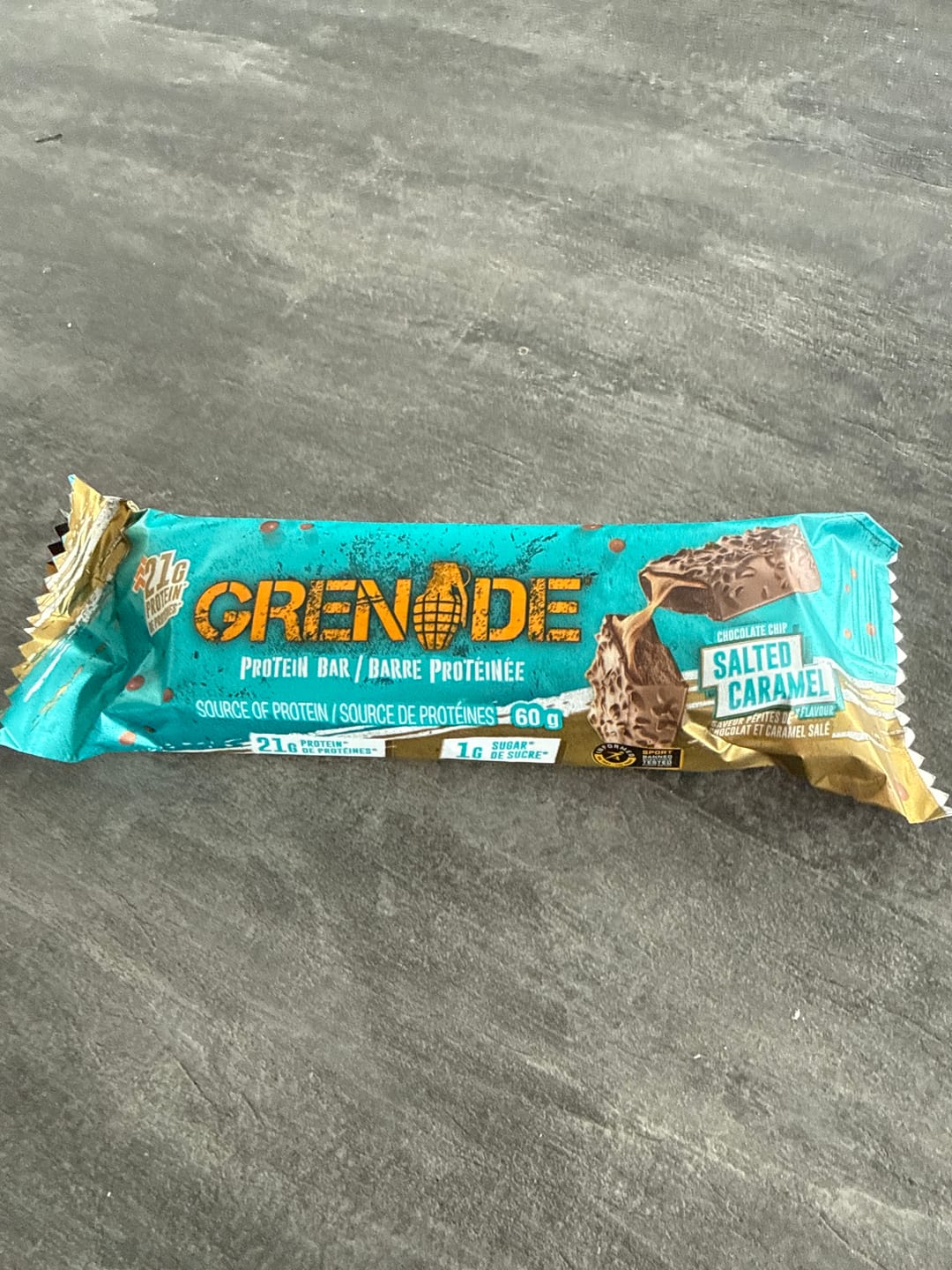 Customer photo review of Grenade - Barre protéinée - 60g