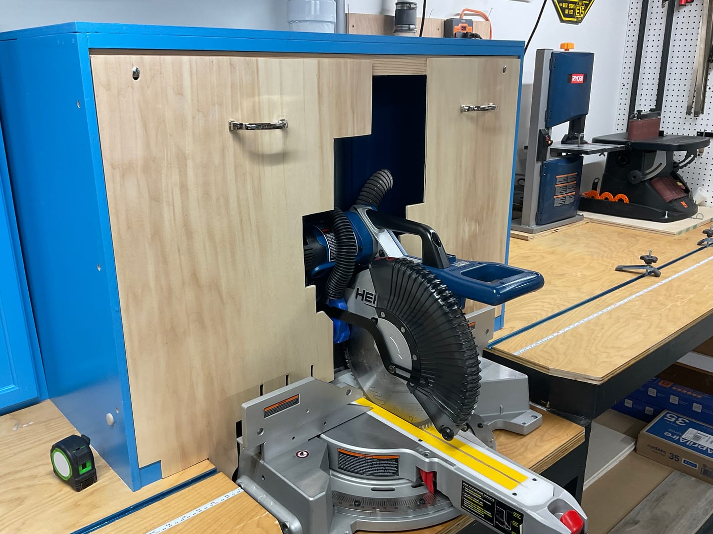 Customer photo review of Hercules 12" Sliding Compound Miter Saw Dust Collection