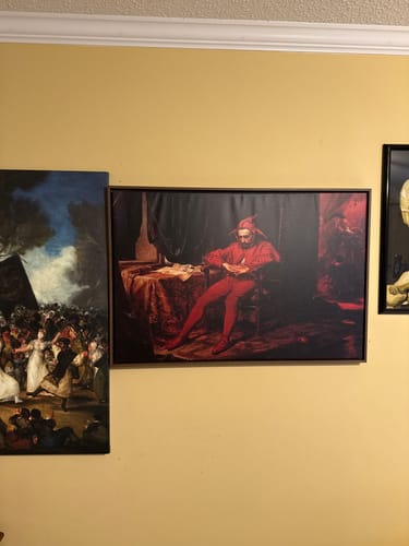 Customer photo review of Stańczyk - The Sad Jester by Jan Matejko