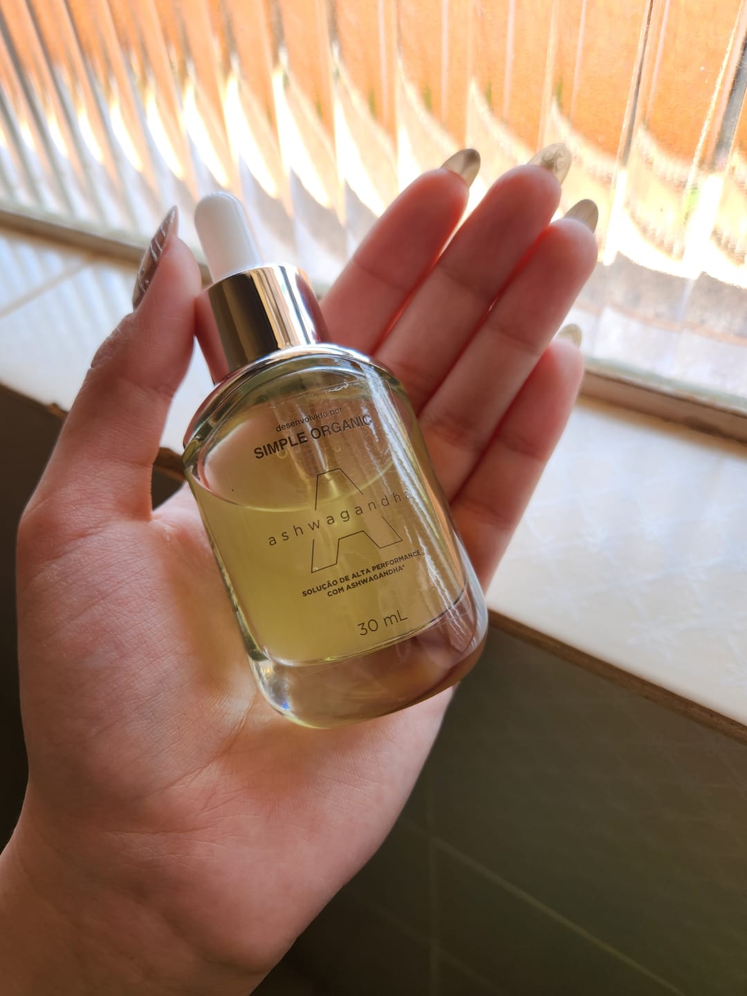 Customer photo review of Solução Hero (Ashwagandha)