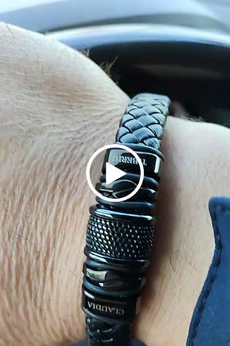 Customer video review of Bracelet: Black