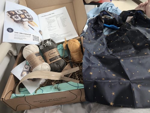 Customer photo review of Curate Crochet Box - Monthly Subscription