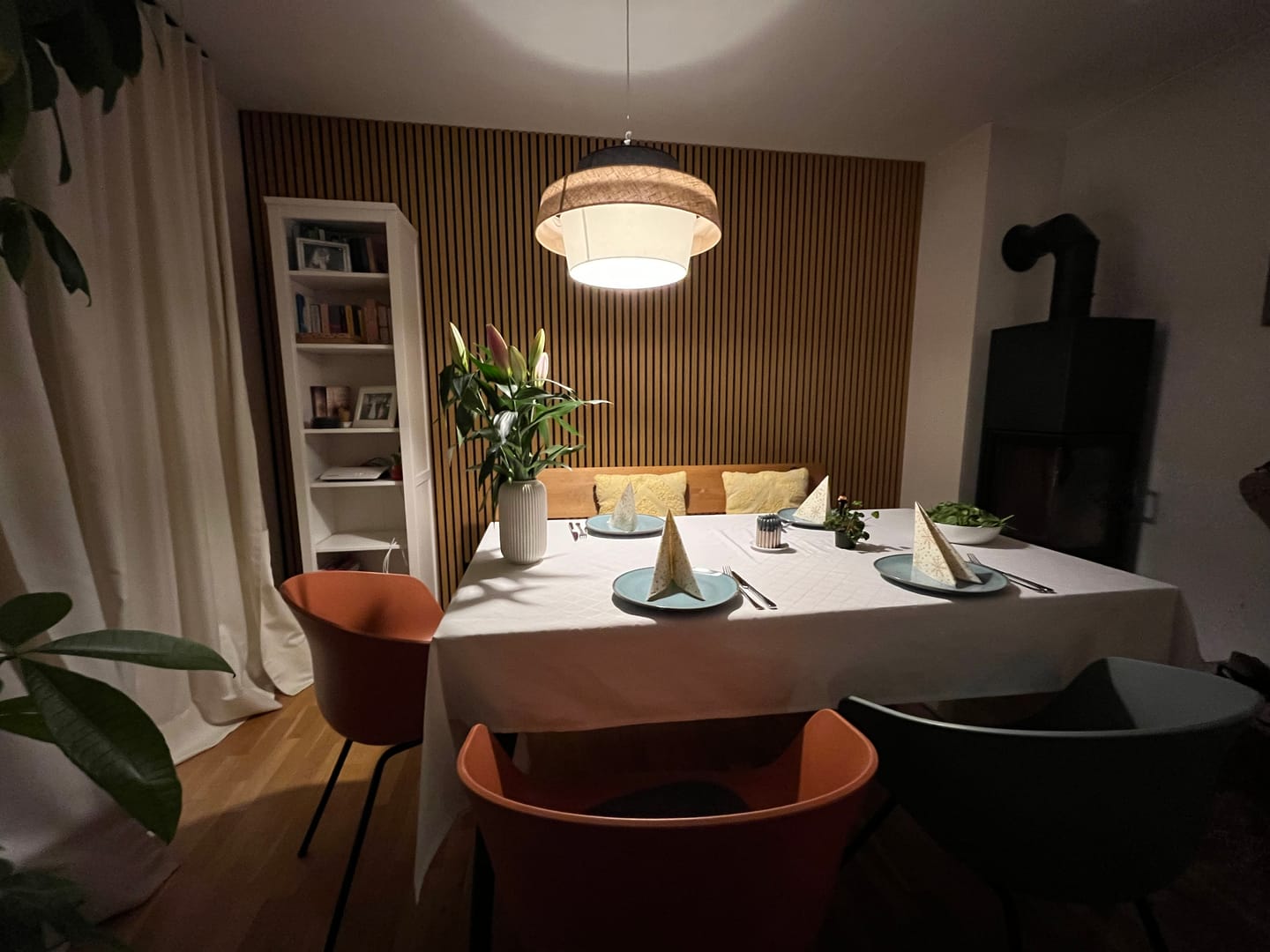 Customer photo review of Akustikpaneele Rustikale Eiche | 240 cm x 60 cm | Dreiseitig Echtholzfurnier