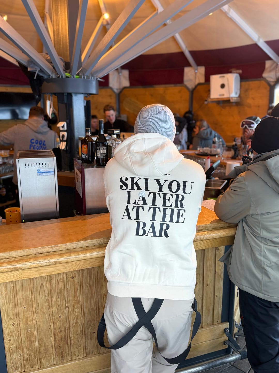Customer photo review of SKI YOU LATER - Oversized Hoodie