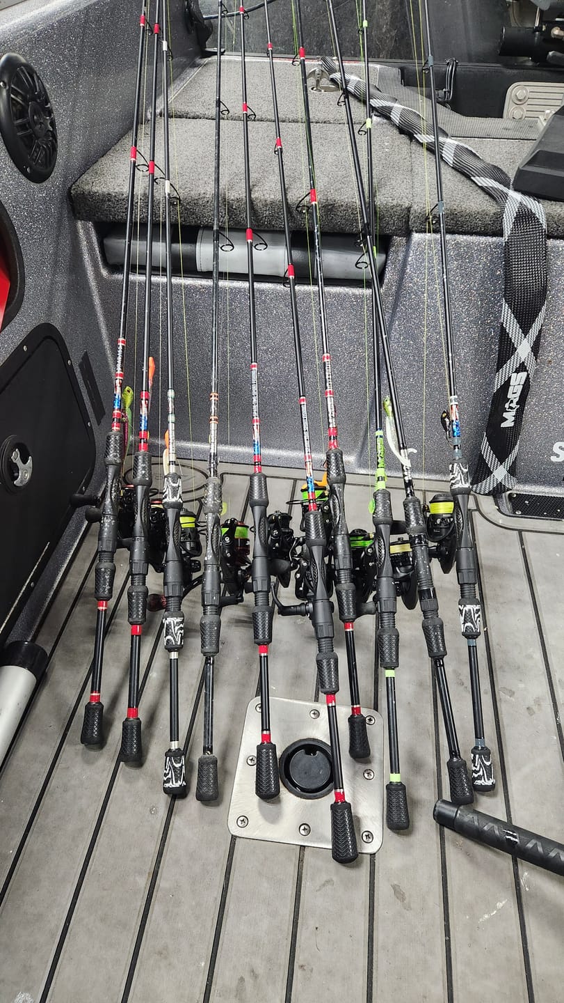 Customer photo review of Custom Spinning Rod