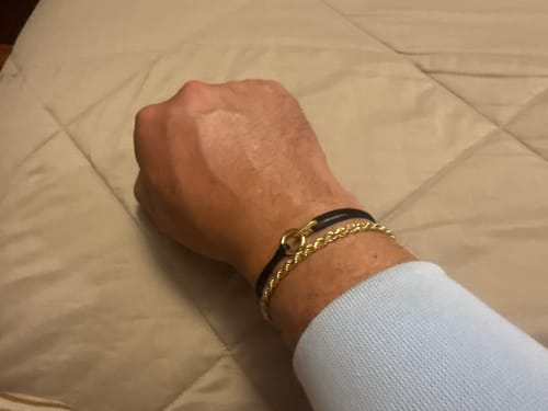 Customer photo review of Element Bracelet - Gold