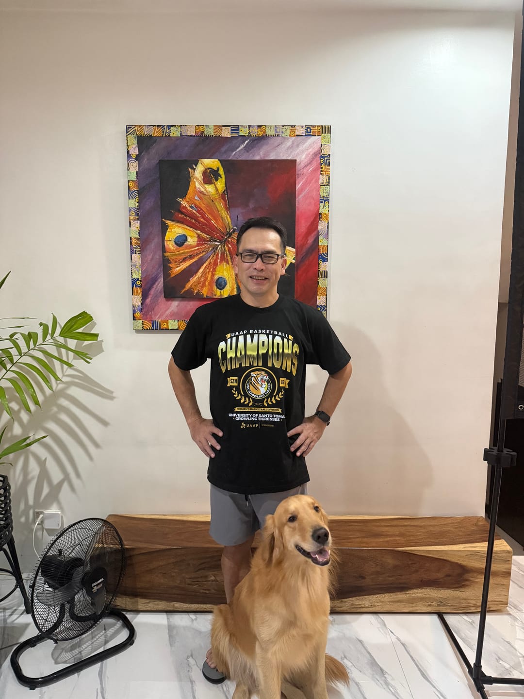 Customer photo review of UST | Womens Basketball Champ Shirt UAAPSeason88