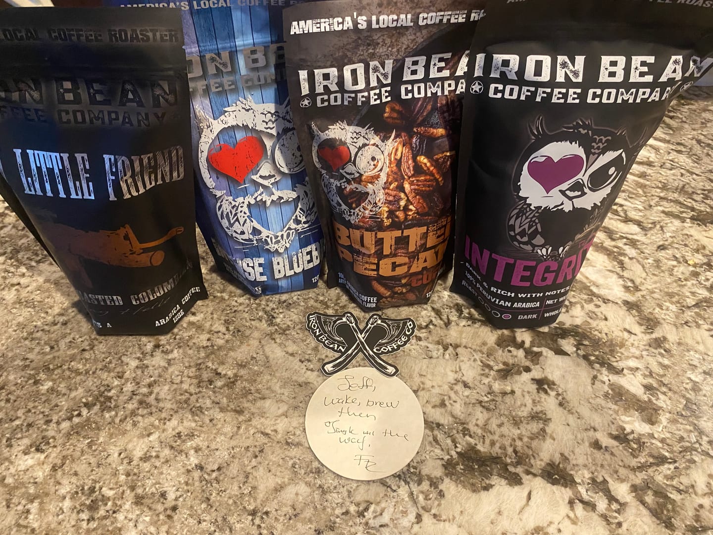 Customer photo review of My Little Friend - Dark Colombian