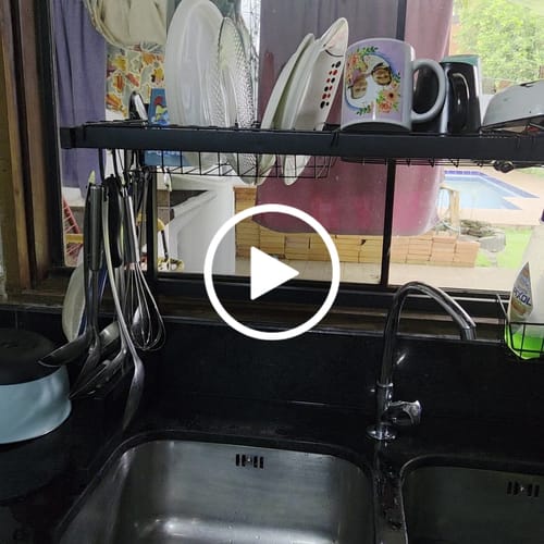 Customer video review of Escurridor de Platos Estructural 2 Pisos | StructDry