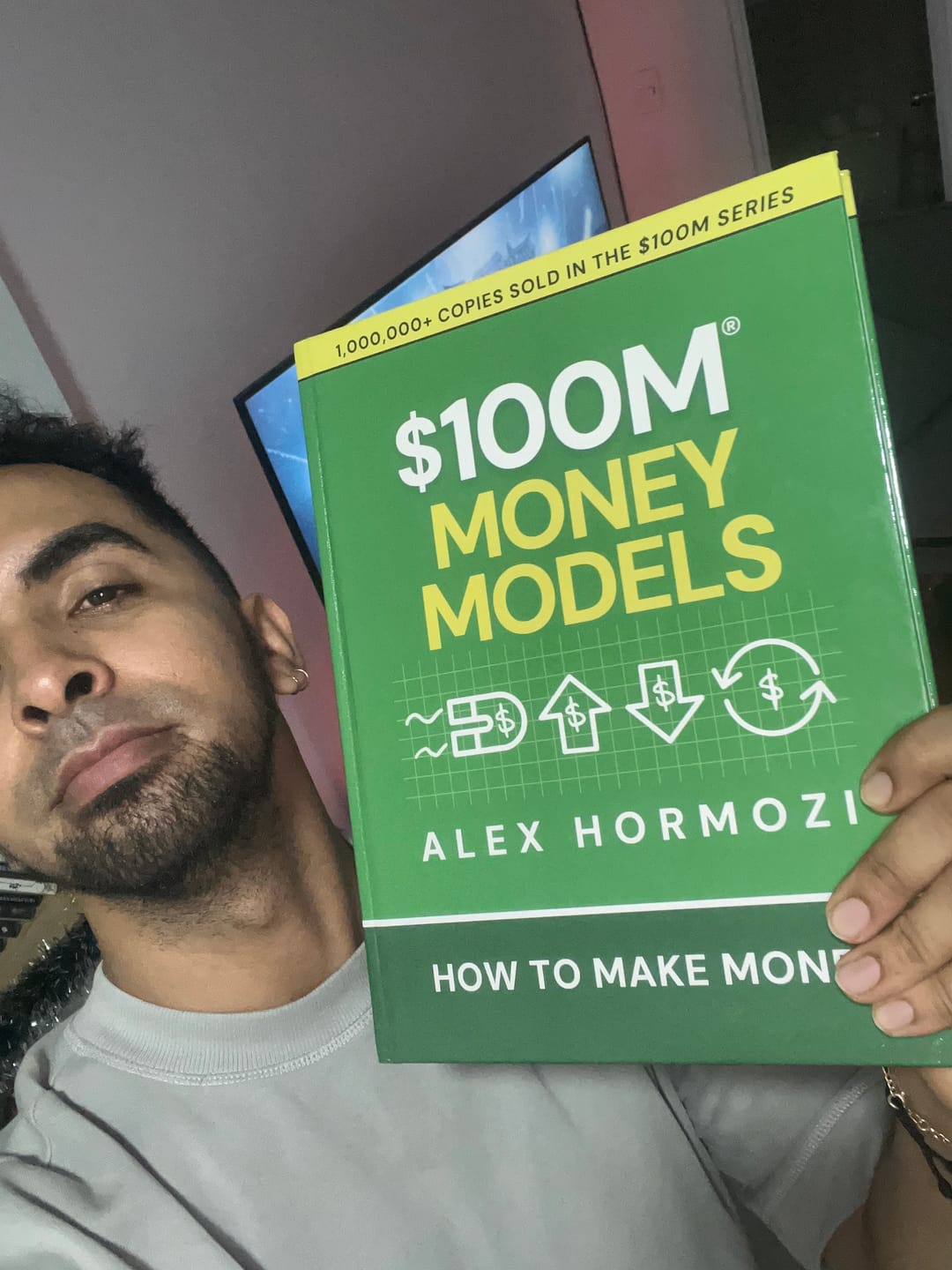 Customer photo review of $100M Money Models Hardback Book