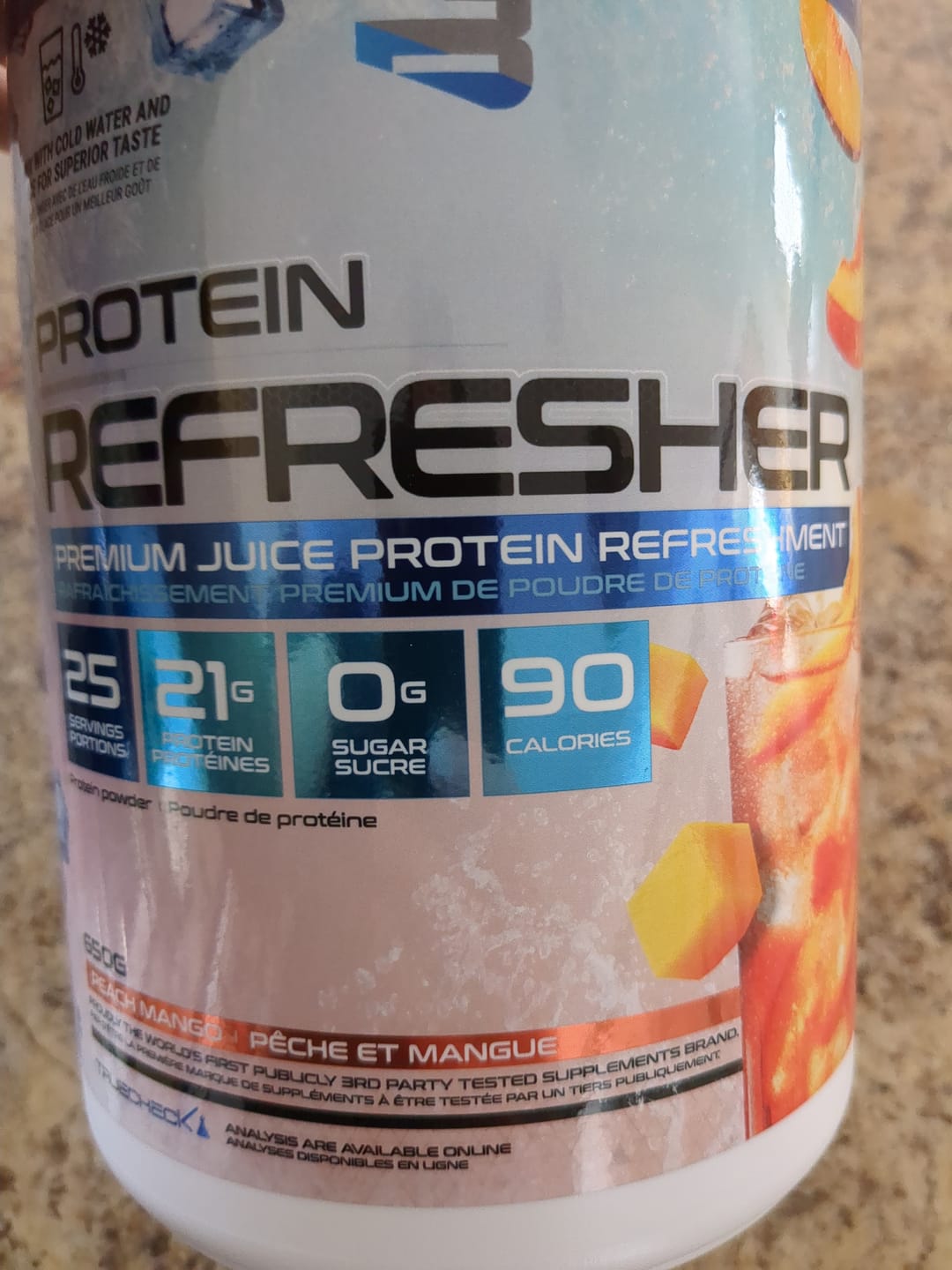 Customer photo review of Believe - Protein Refresher - 665g