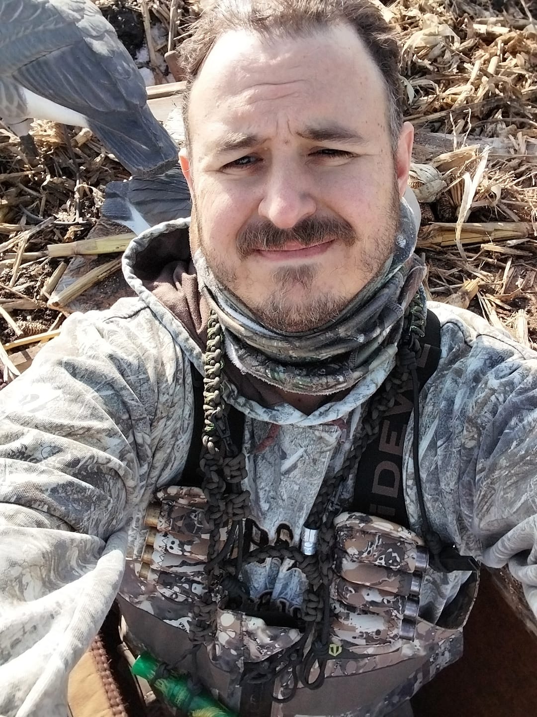 Customer photo review of DeepWade Zipped Duck Waterfowl Hunting Breathable Chest Waders