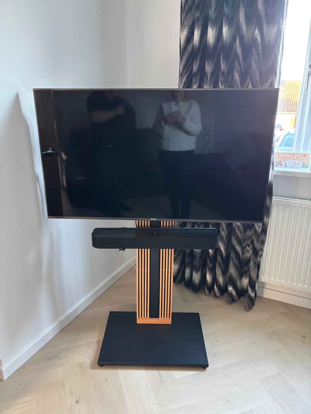 Customer photo review of ZEN/Cantor Soundbar Bracket