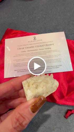 Customer video review of VIP Crystal Club ~ Monthly Crystal Tester