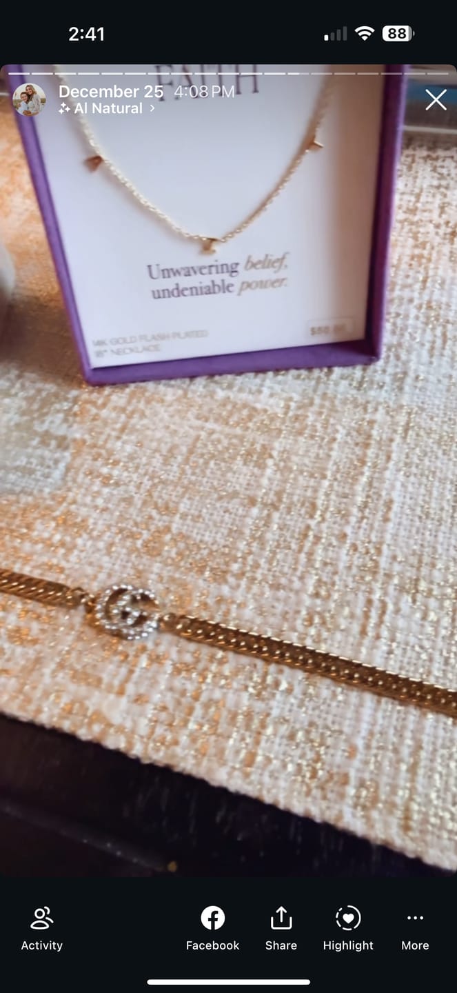 Customer photo review of Genesis Necklace