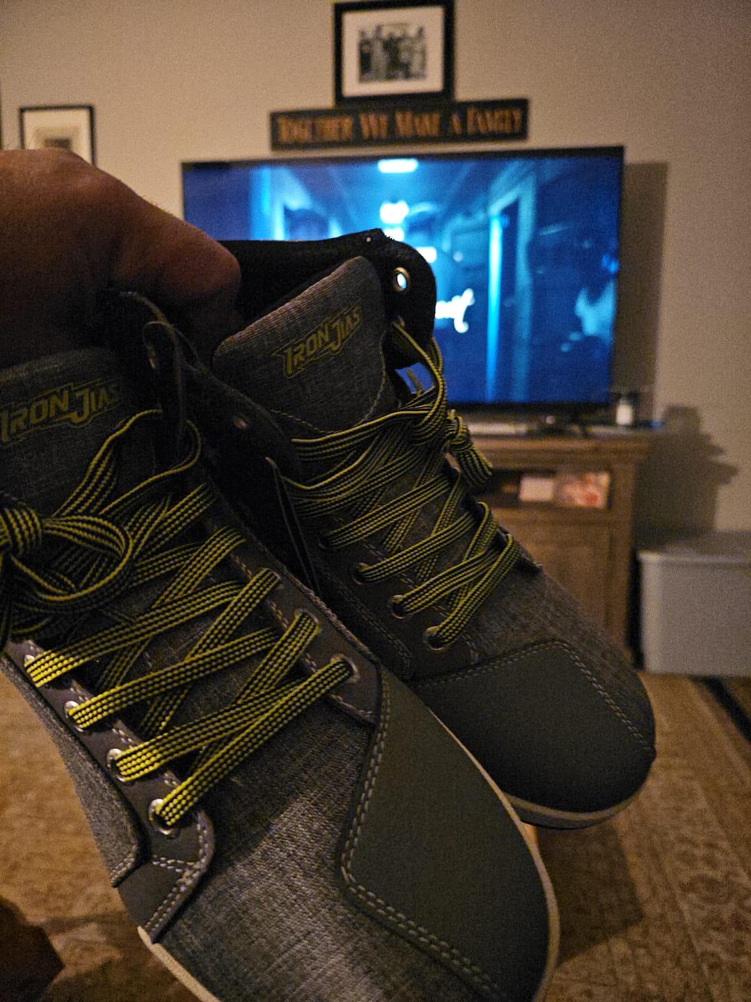 Customer photo review of RIDEIRON Breathable Lightweight Anti-Slip Protective Motorcycle Riding Shoes | XZ016