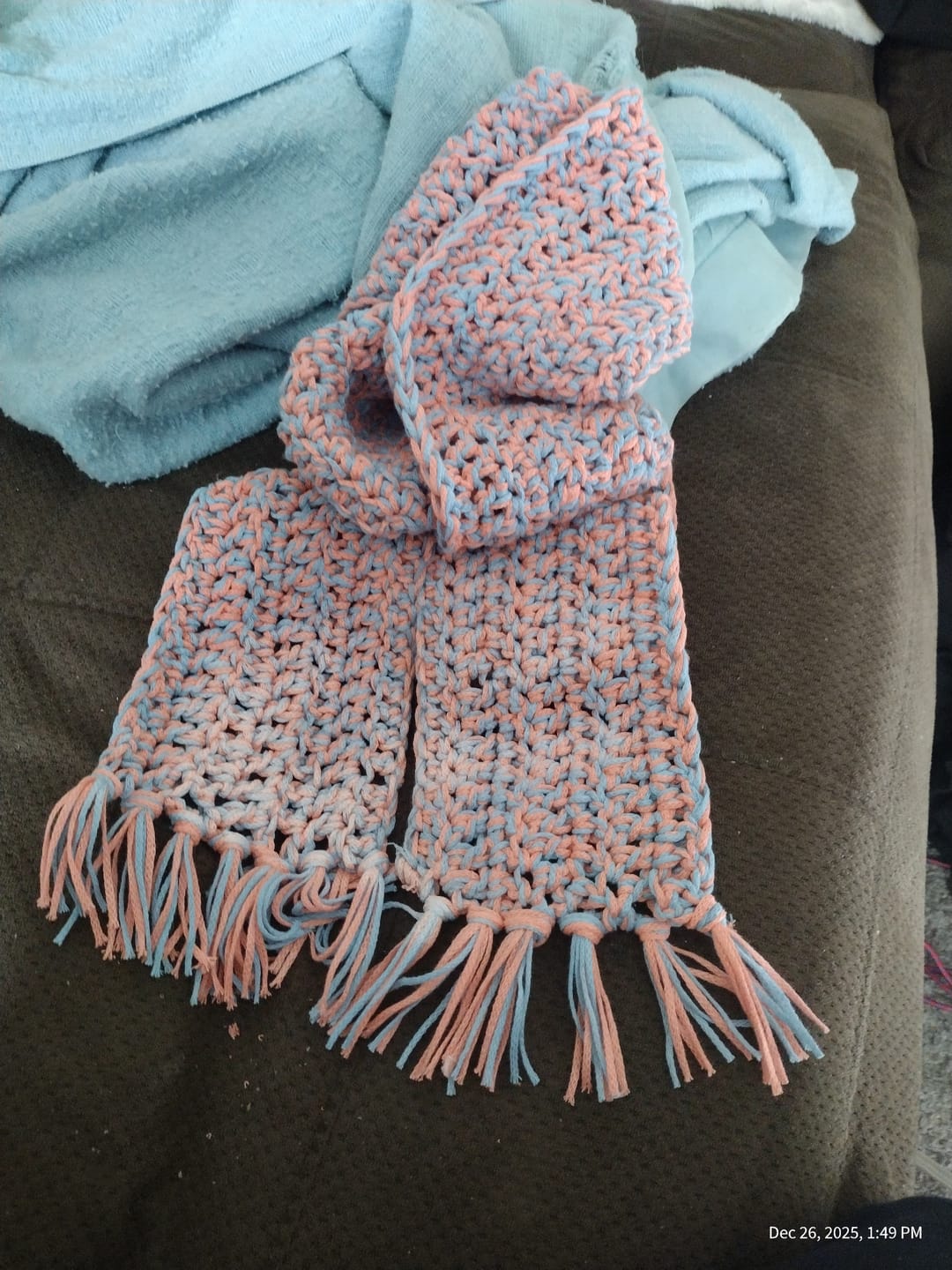Customer photo review of Magic Yarn - 100% Cotton Color Changing Yarn