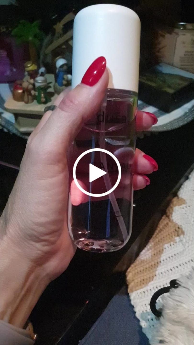 Customer video review of SANTAL- Perfume para Cuerpo y Cabello - 100 ml |  Bruma Capilar y Corporal